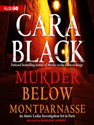 cover image of Murder below Montparnasse